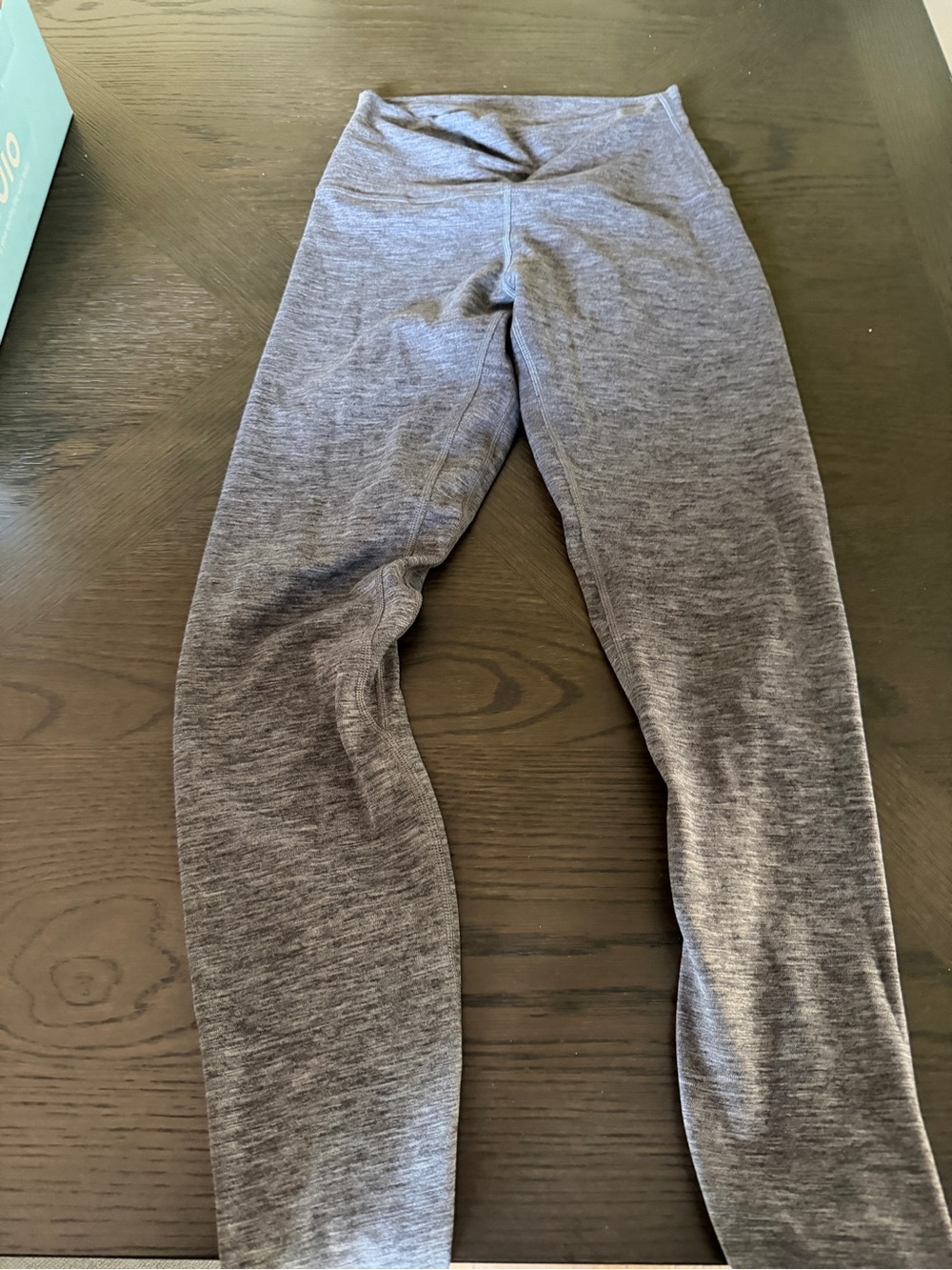 lululemon athletica Gray Heather High-Rise Leggings